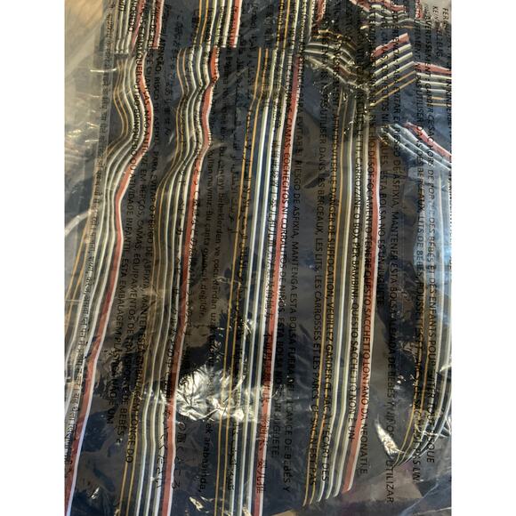 NWT Goodthreads Men Navy Blue Striped Swim Board Short Quick Dry Size 34 x 11" - Picture 5 of 6